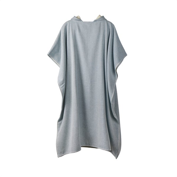 VINGA Tolo hamam froteerantaponcho, tummansininen